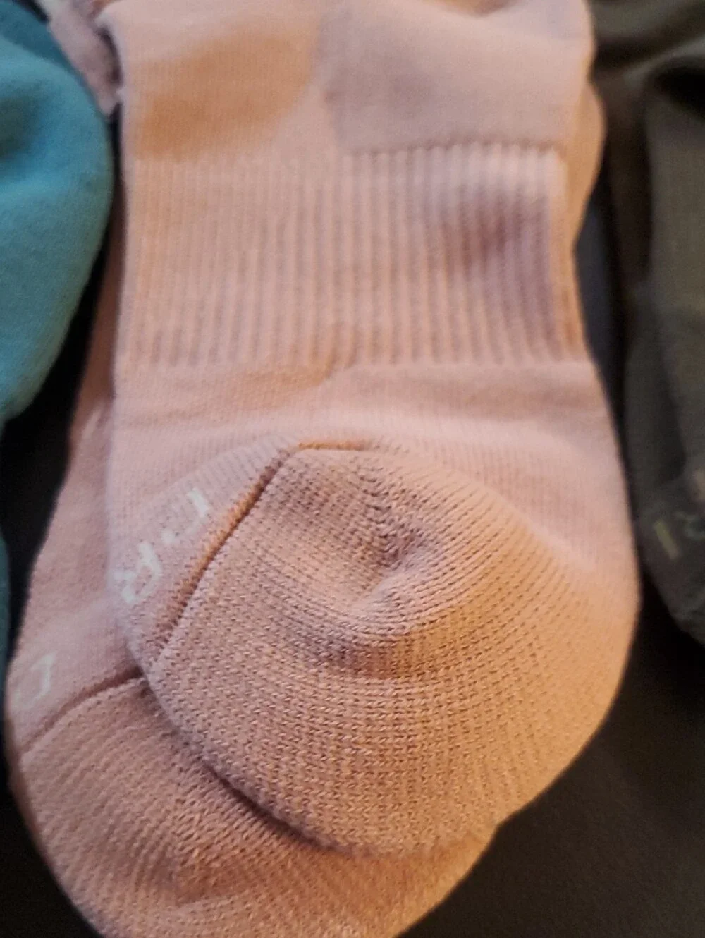 Nike Dri-FIT Cushioned Ankle Socks - Teal, Pink, Navy, Gray Double Logo Band